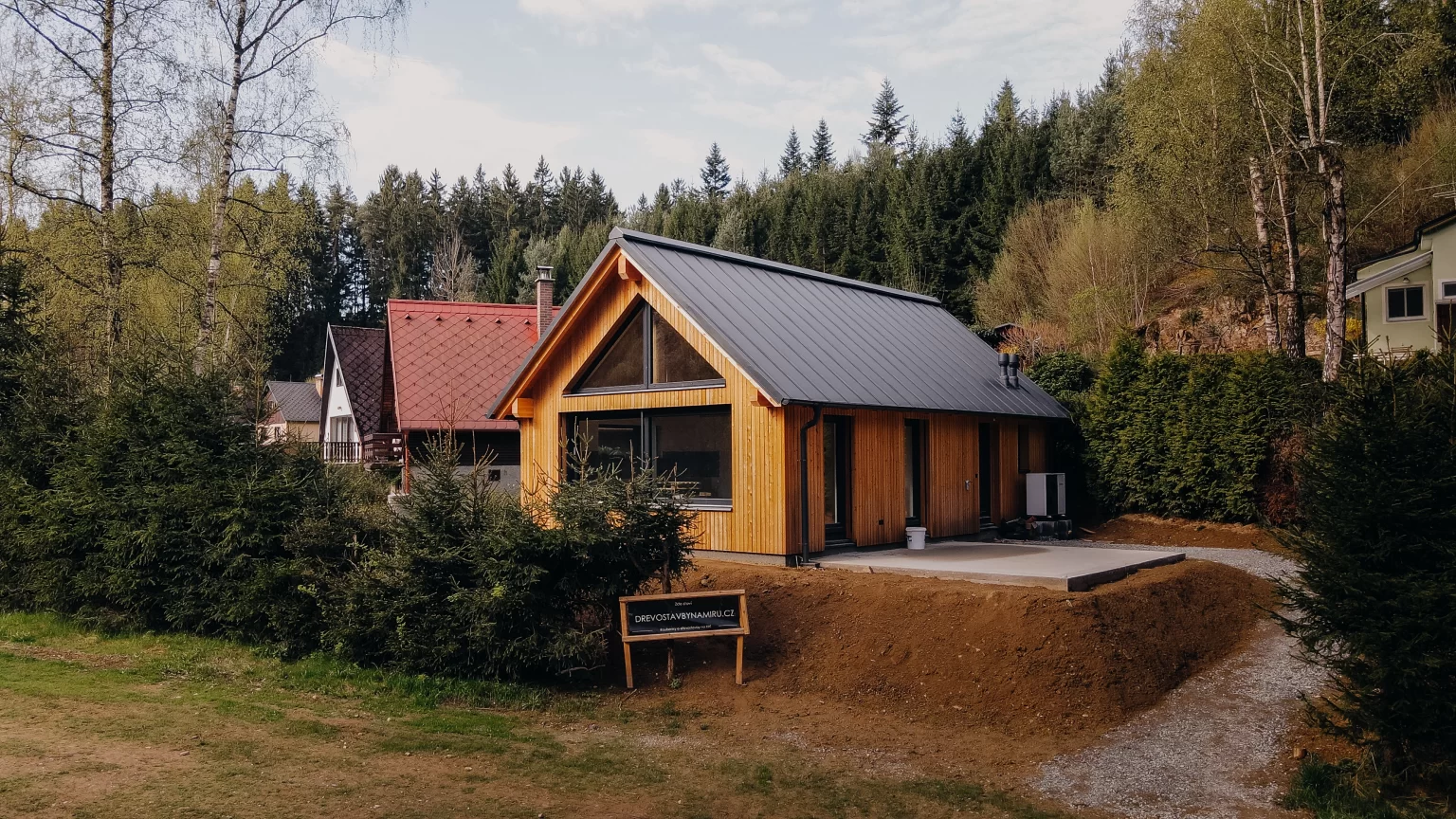 Dřevostavba Kaplice